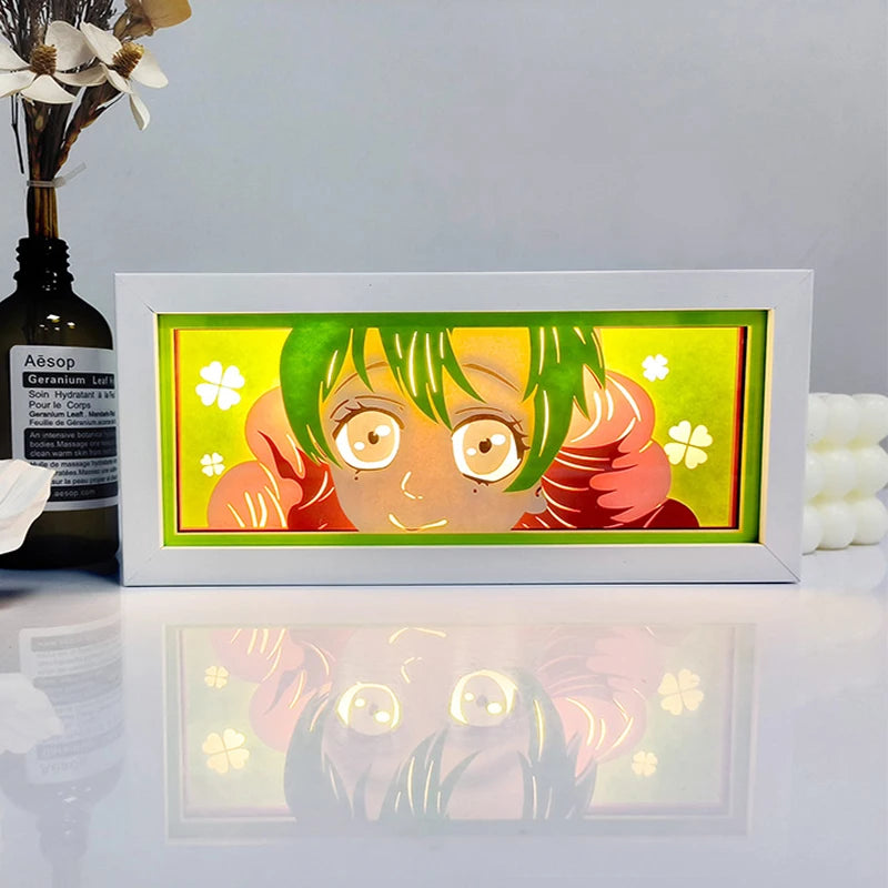Anime Series Demon Slayer atmosphere light colorful light box room bedroom night light remote control