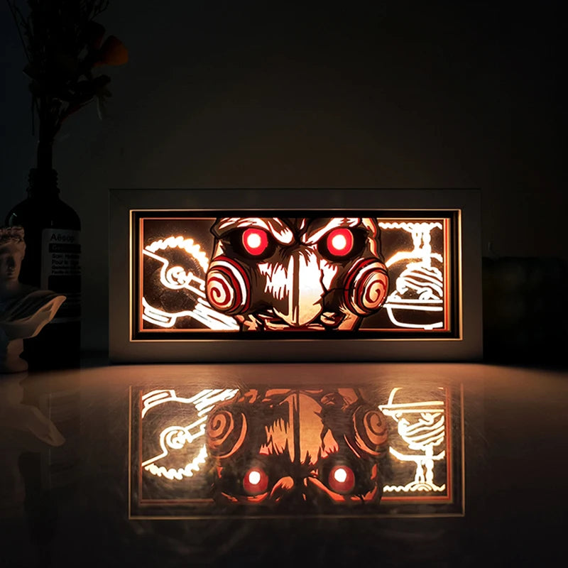 Anime Series Demon Slayer atmosphere light colorful light box room bedroom night light remote control