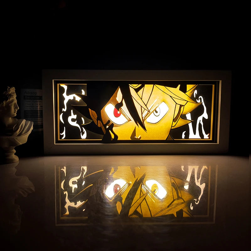 Anime Series Demon Slayer atmosphere light colorful light box room bedroom night light remote control