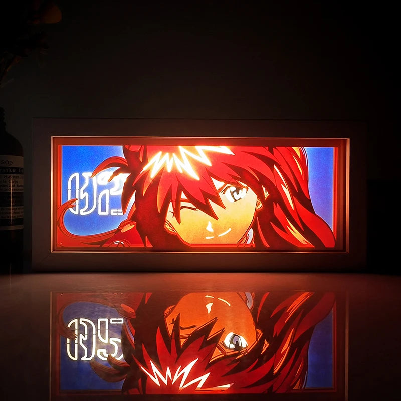 Anime Series Demon Slayer atmosphere light colorful light box room bedroom night light remote control