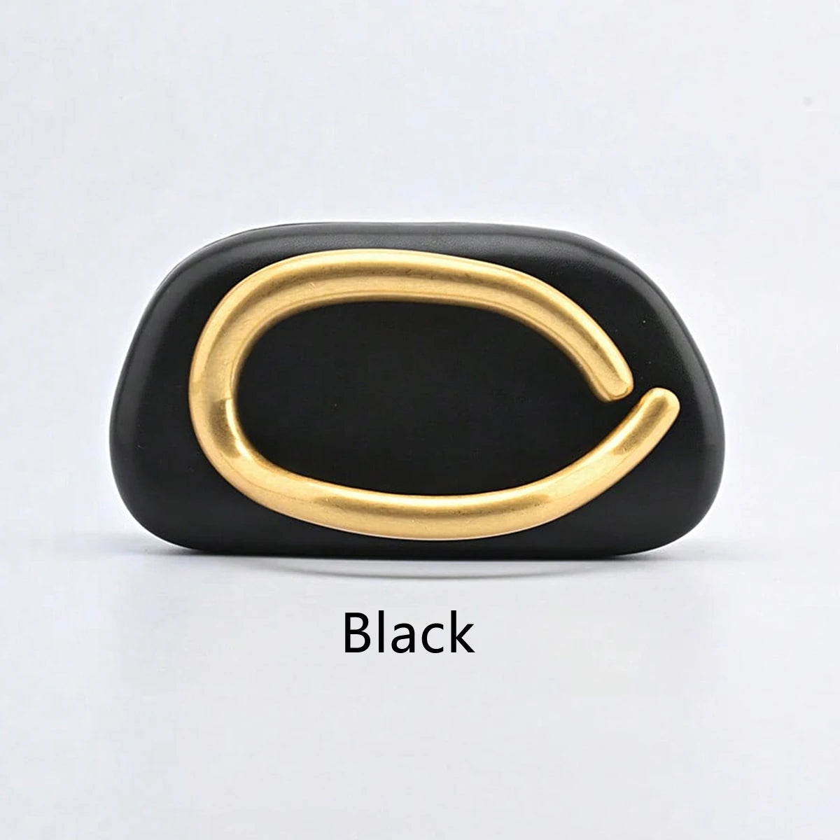 Gold Metal Closure Clutch Fashion Design Women's Wedding Party Crossbody Handbag Classic All-match