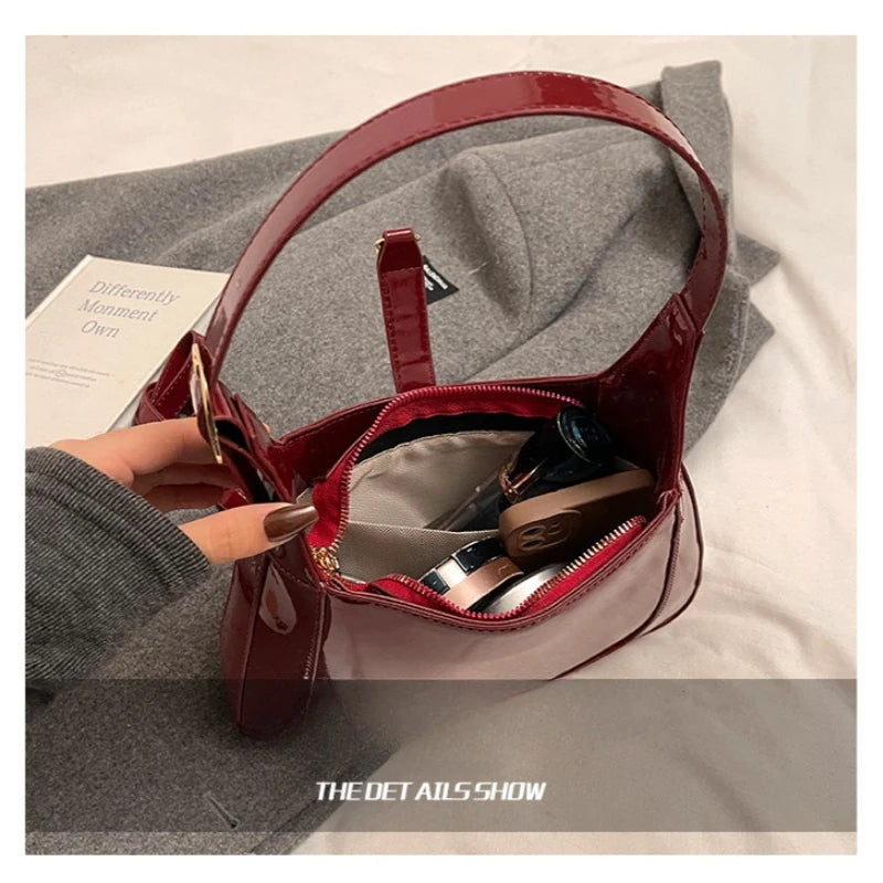 New Fashion Saddle Bag Ladies Premium Versatile Wrist Bag Handbag Handbag Handbag Small Handbag Bag Women's Bag