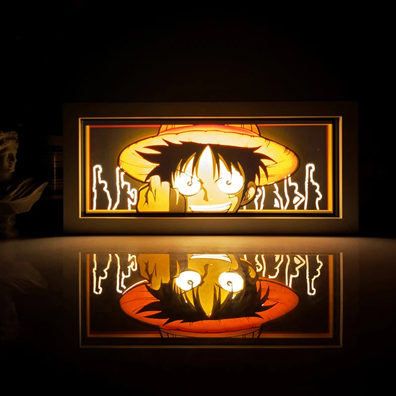 Anime Series Demon Slayer atmosphere light colorful light box room bedroom night light remote control