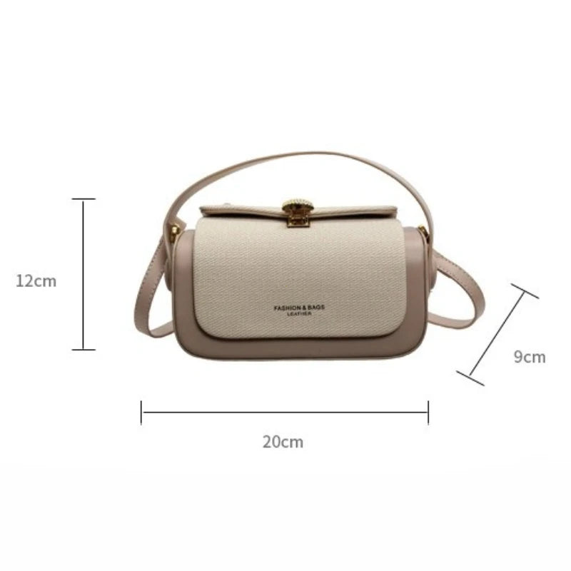 Simple Fashion Mini Square Women Crossbody Bags 2025 Luxury Handbags Pure Color Shoulder Satchels