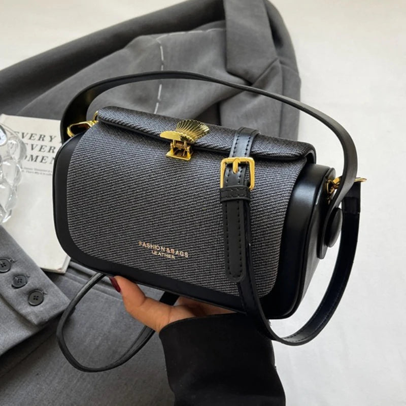 Simple Fashion Mini Square Women Crossbody Bags 2025 Luxury Handbags Pure Color Shoulder Satchels