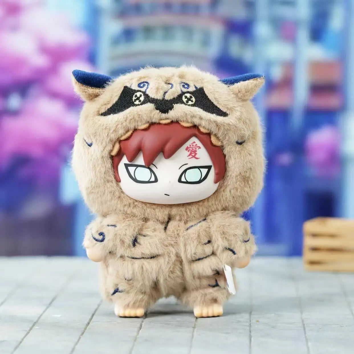 Shippuden Blind Box Beast Party Series Cute Plush Doll Toy Cartoon Backpack Pendant Anime Peripheral Gift Box Naruto