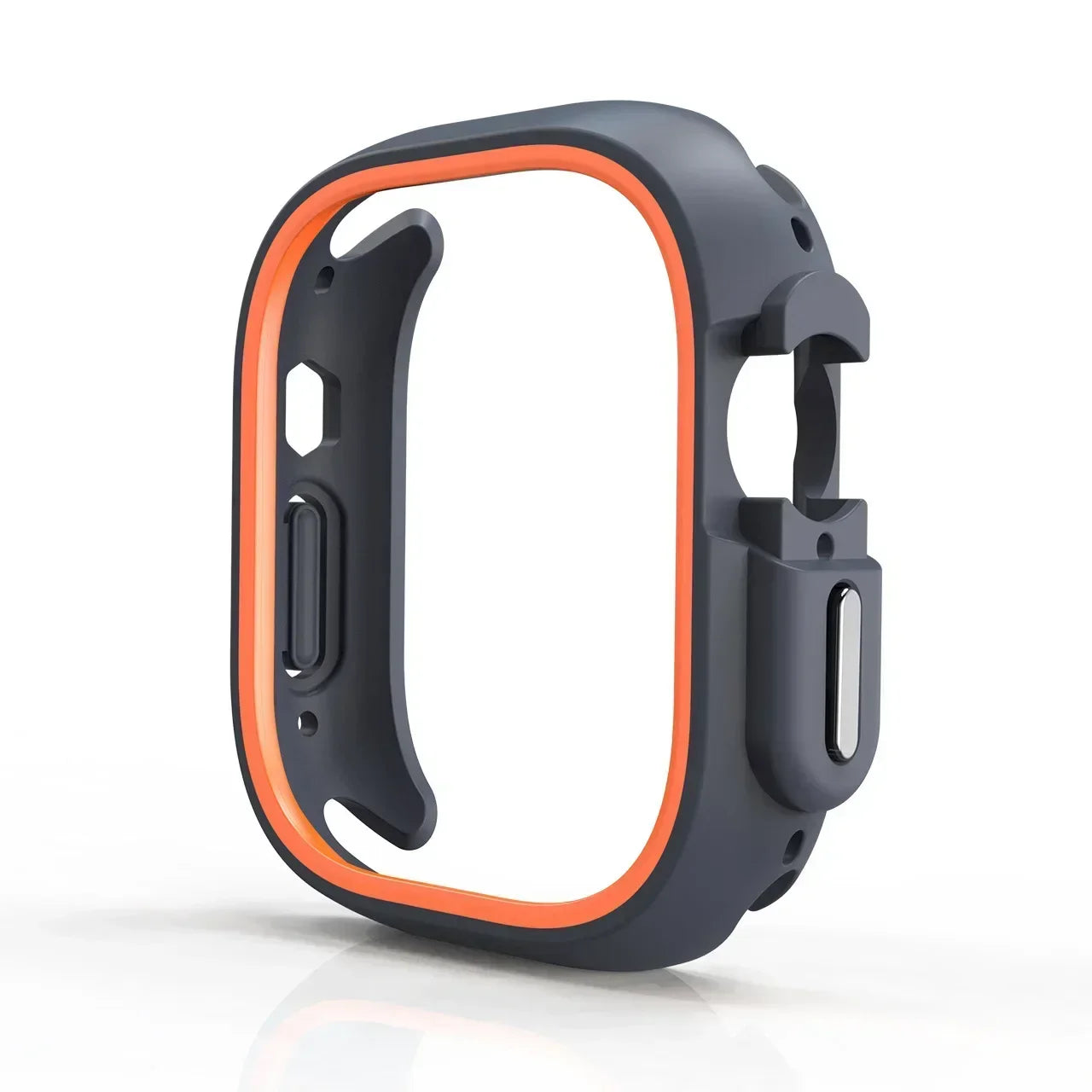 TPU Case+Silicone Strap For Apple Watch Band ultra 49mm 42mm 38mm Sport Band For Iwatch series9 8 7 6 SE 5 4 45mm 44mm 40mm 41mm