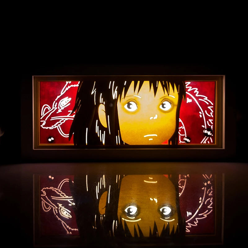 Anime Series Demon Slayer atmosphere light colorful light box room bedroom night light remote control