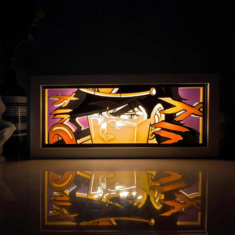 Anime Series Demon Slayer atmosphere light colorful light box room bedroom night light remote control