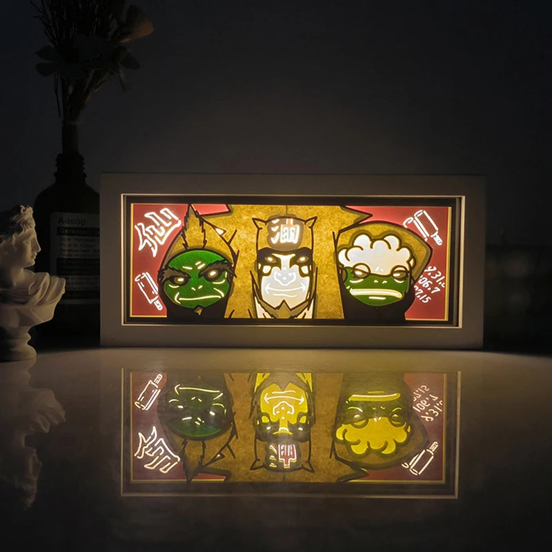Anime Series Demon Slayer atmosphere light colorful light box room bedroom night light remote control