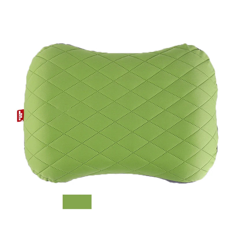 Portable Inflatable Pillow Outdoor Travel Cushion Camp Beach Car Airplane Hotel Foldable Headrest Sleep Tent Useable Accessories