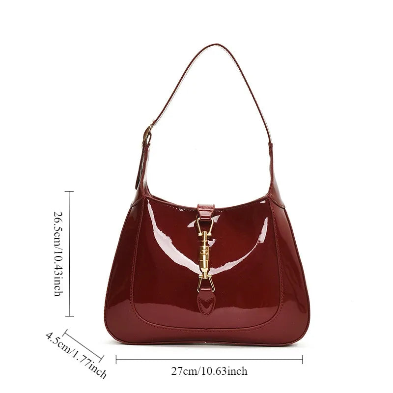 New Fashion Saddle Bag Ladies Premium Versatile Wrist Bag Handbag Handbag Handbag Small Handbag Bag Women's Bag