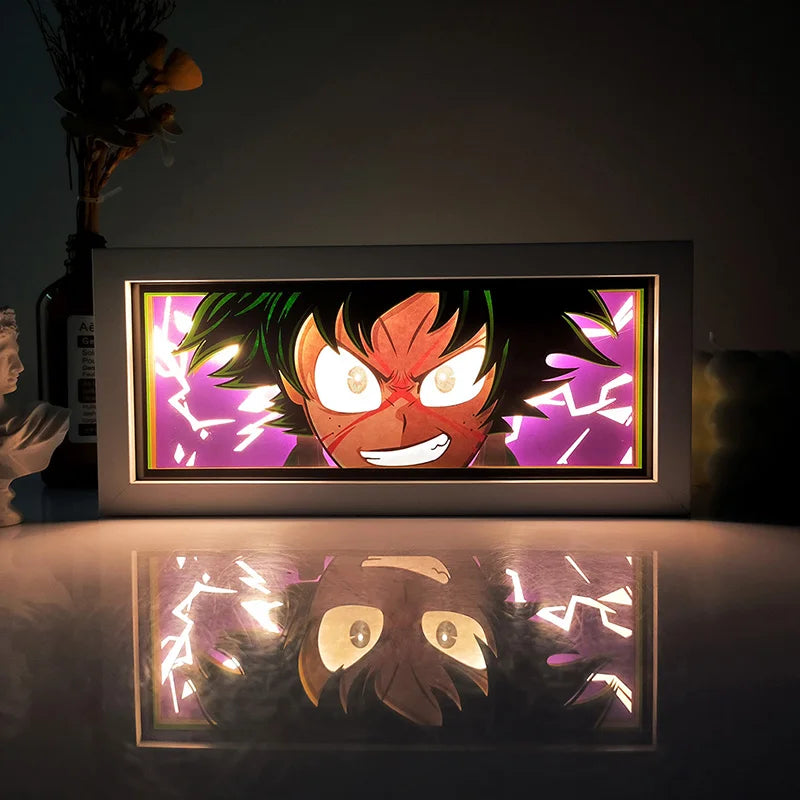 Anime Series Demon Slayer atmosphere light colorful light box room bedroom night light remote control