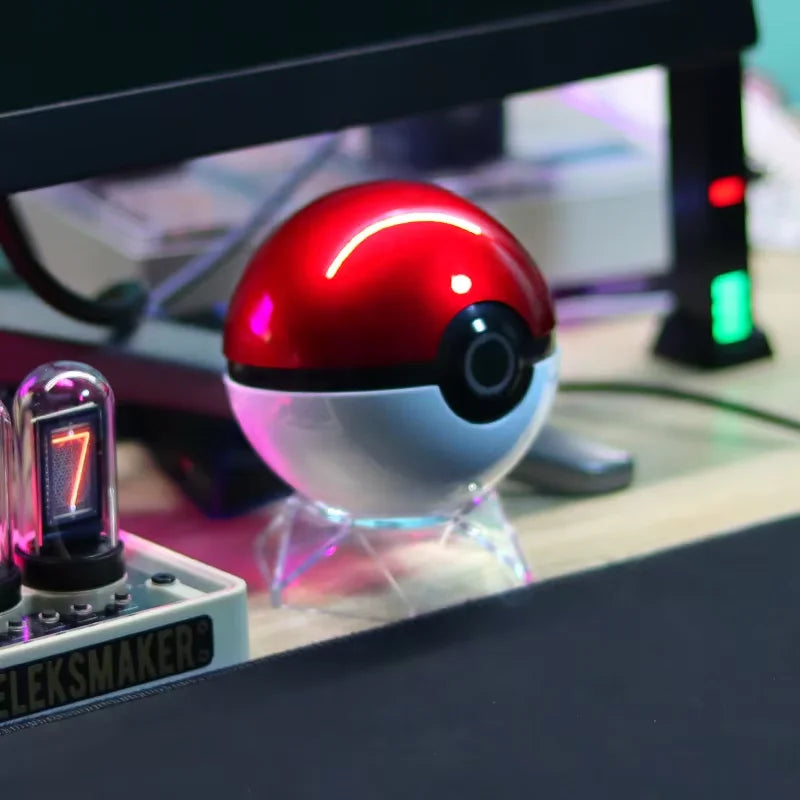 Pokémon Poke Ball Remote Power ON/OFF Switch for Desktop Computer Wireless PC Motherboard Boot Button Gaming Room Decoration