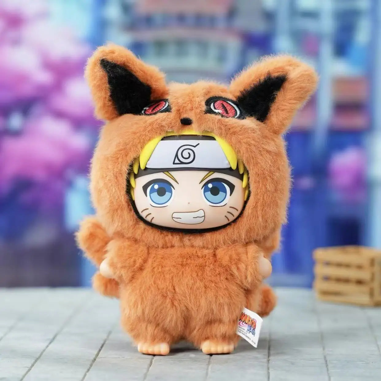Shippuden Blind Box Beast Party Series Cute Plush Doll Toy Cartoon Backpack Pendant Anime Peripheral Gift Box Naruto