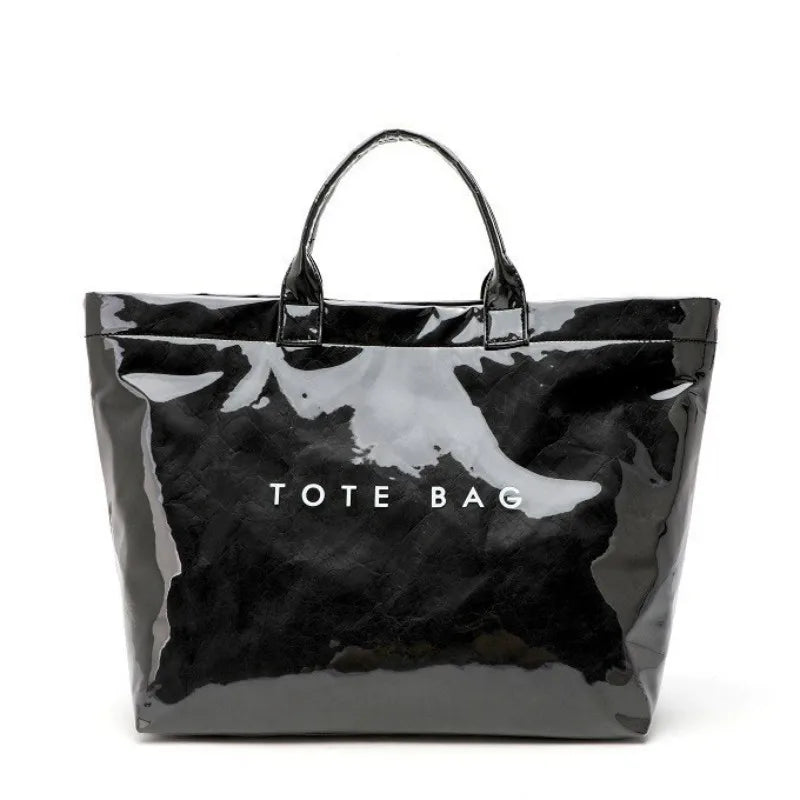 HOT Selling Cross Border Large Capacity Ladies Dupont Paper Handbag Tote Mommy Bag