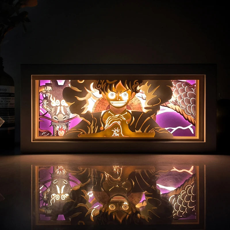 Anime Series Demon Slayer atmosphere light colorful light box room bedroom night light remote control