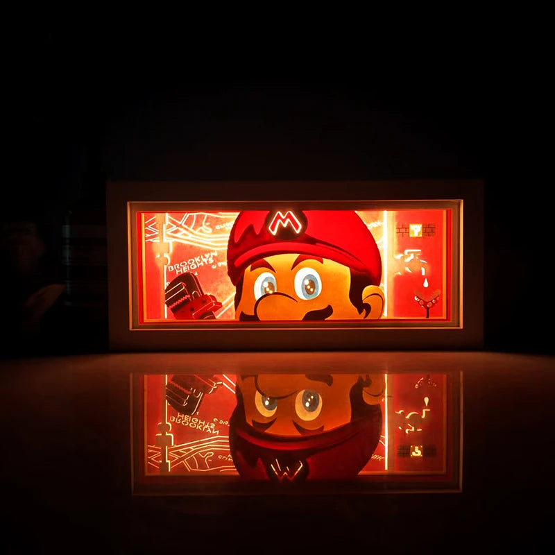 Anime Series Demon Slayer atmosphere light colorful light box room bedroom night light remote control