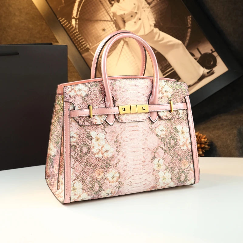 NEW Handbag Fashionable Light Luxury Platinum Large Capacity Single-Shoulder Crossbody Bag