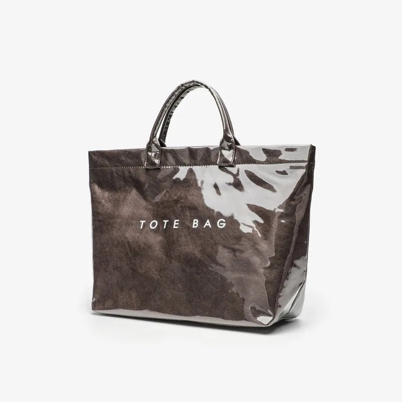 HOT Selling Cross Border Large Capacity Ladies Dupont Paper Handbag Tote Mommy Bag