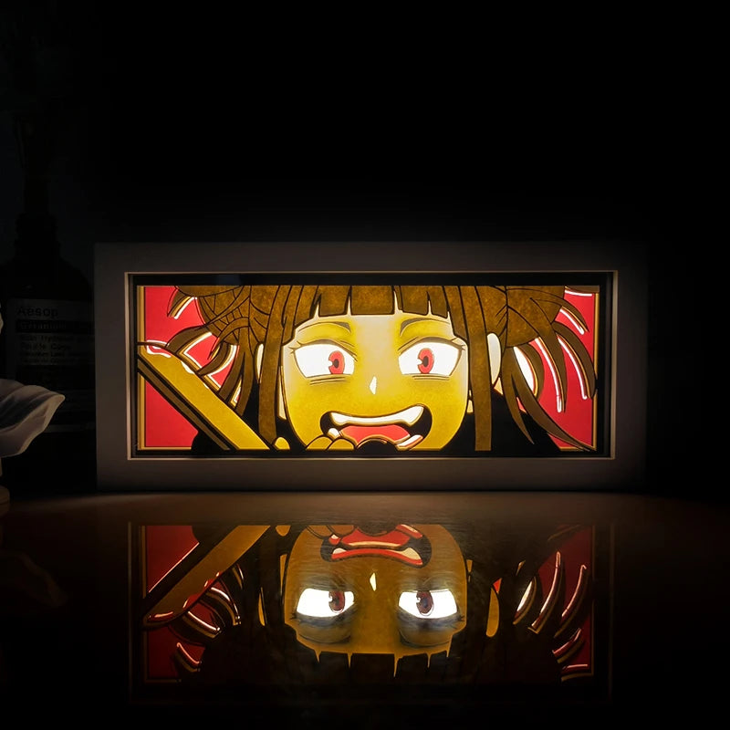 Anime Series Demon Slayer atmosphere light colorful light box room bedroom night light remote control