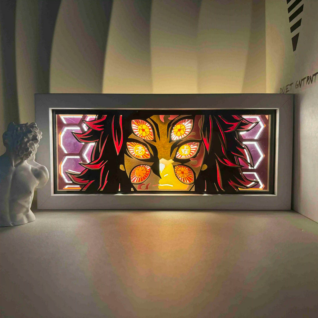 Anime Series Demon Slayer atmosphere light colorful light box room bedroom night light remote control