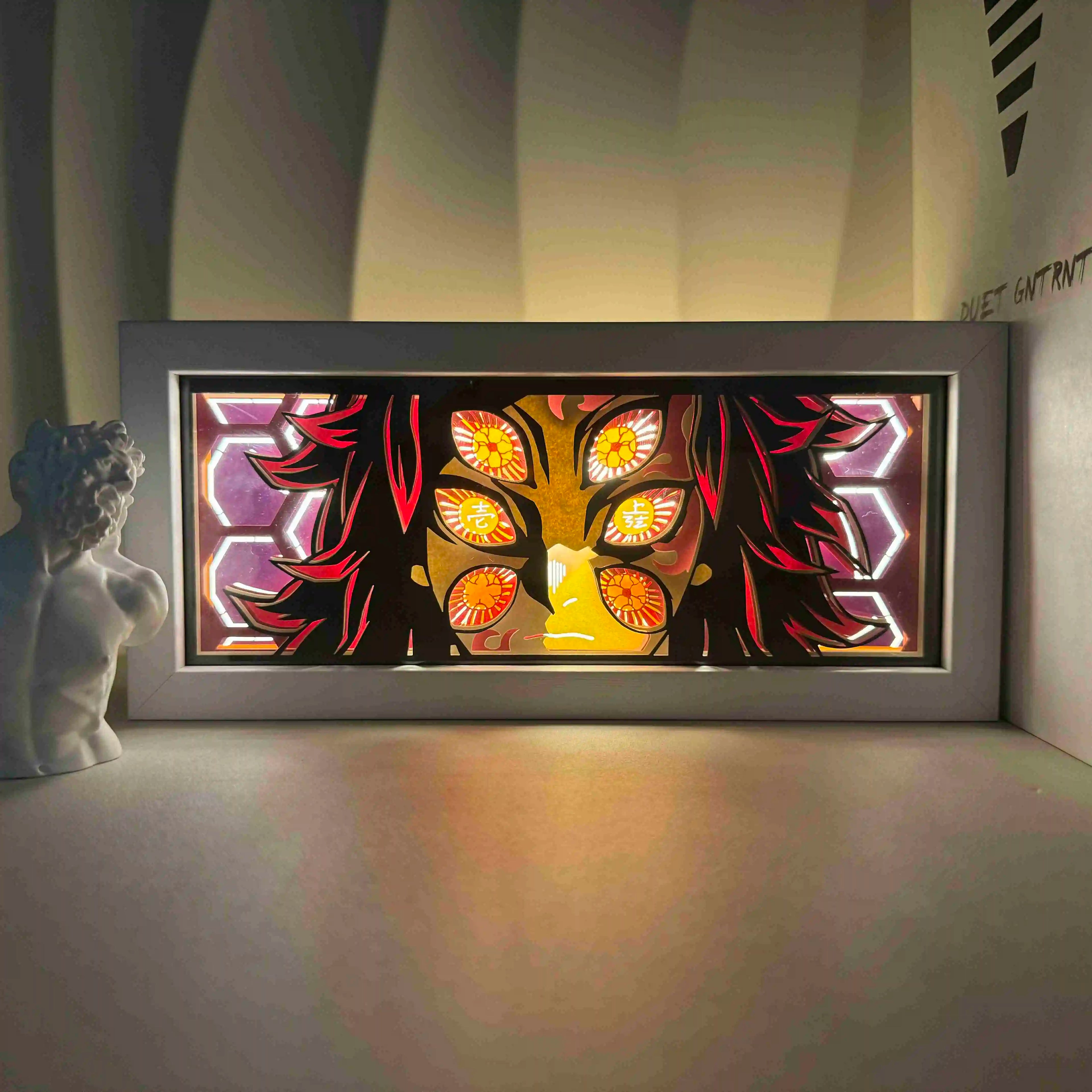 Anime Series Demon Slayer atmosphere light colorful light box room bedroom night light remote control